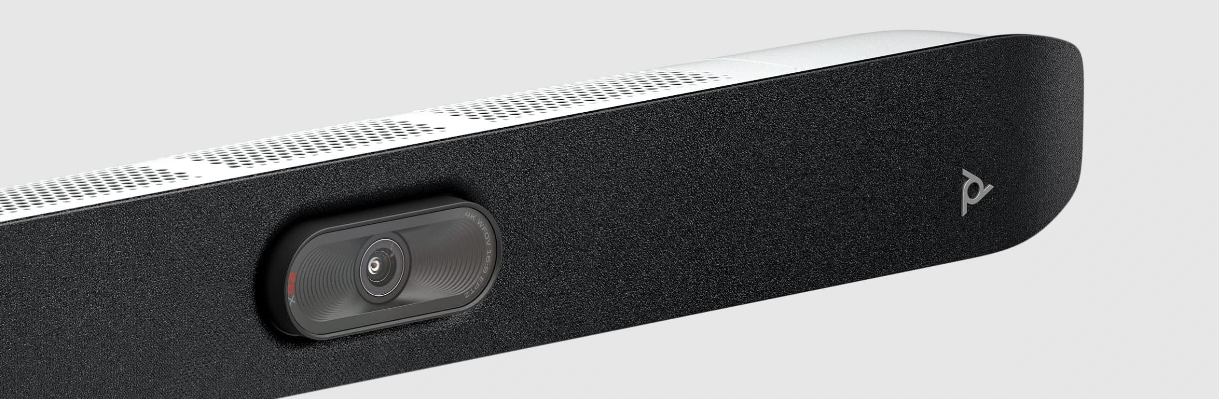 HP Poly Studio X32 all-in-one video bar, camera detail