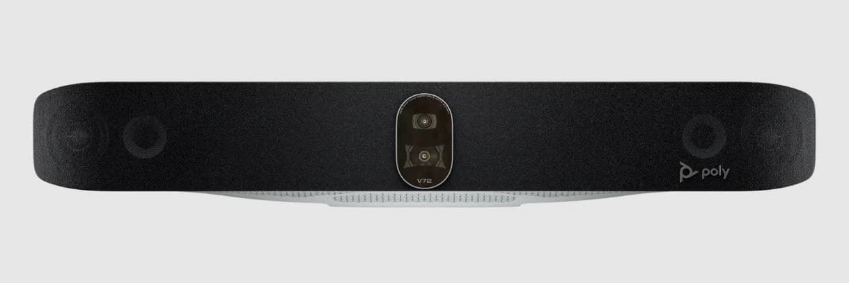 Poly Studio V72 USB Video Bar, front view