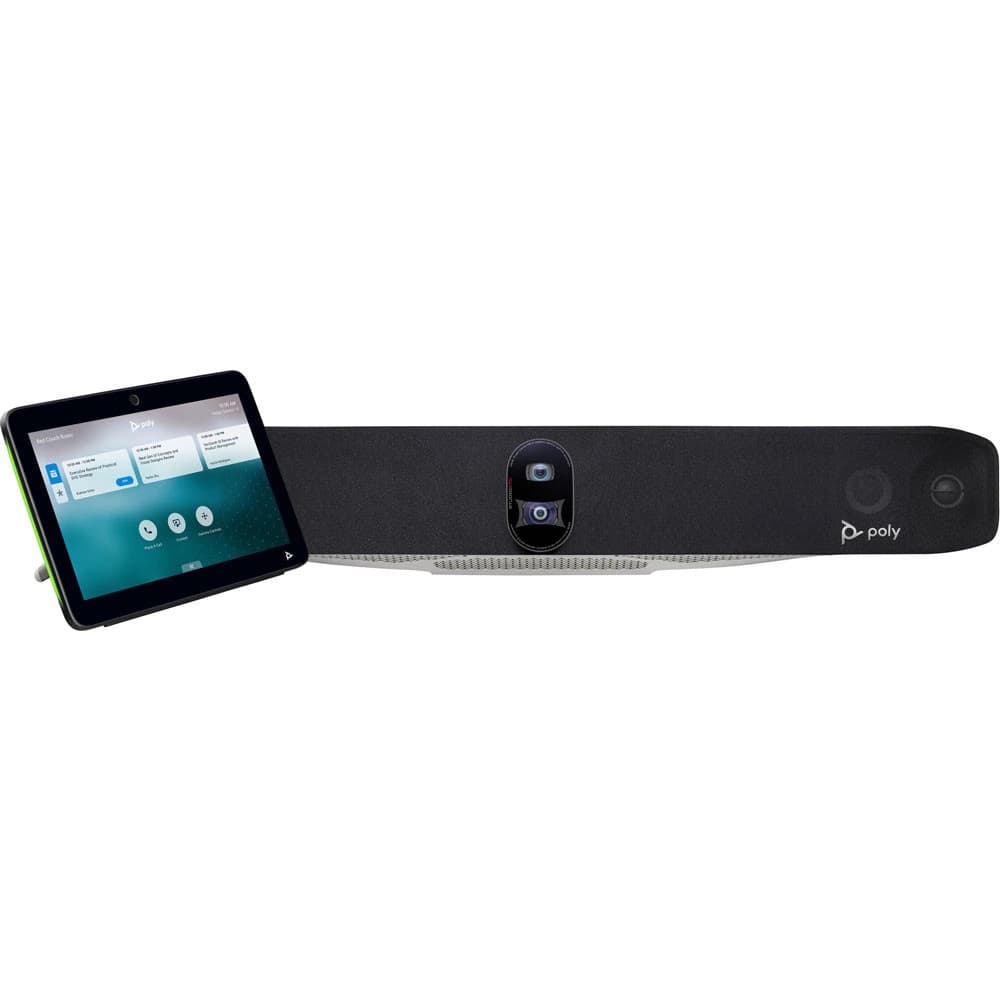 Poly Studio X70 video bar bundled with a Poly TC10 touch controller