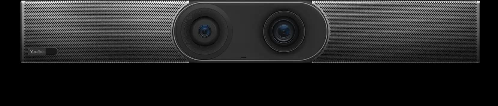 Yealink MeetingBar A30 dual-lens camera, front detail