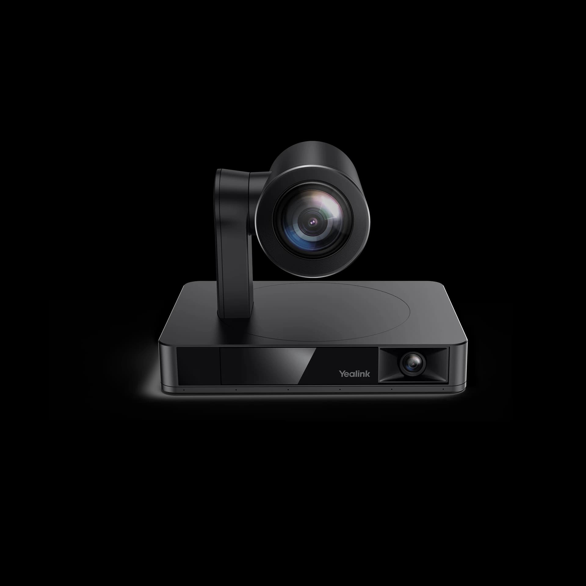 Yealink UVC86 dual-eye PTZ camera, front view