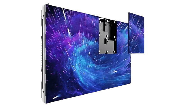 Ageru Active LED Standard cabinets joined, showing rear mounting hardware