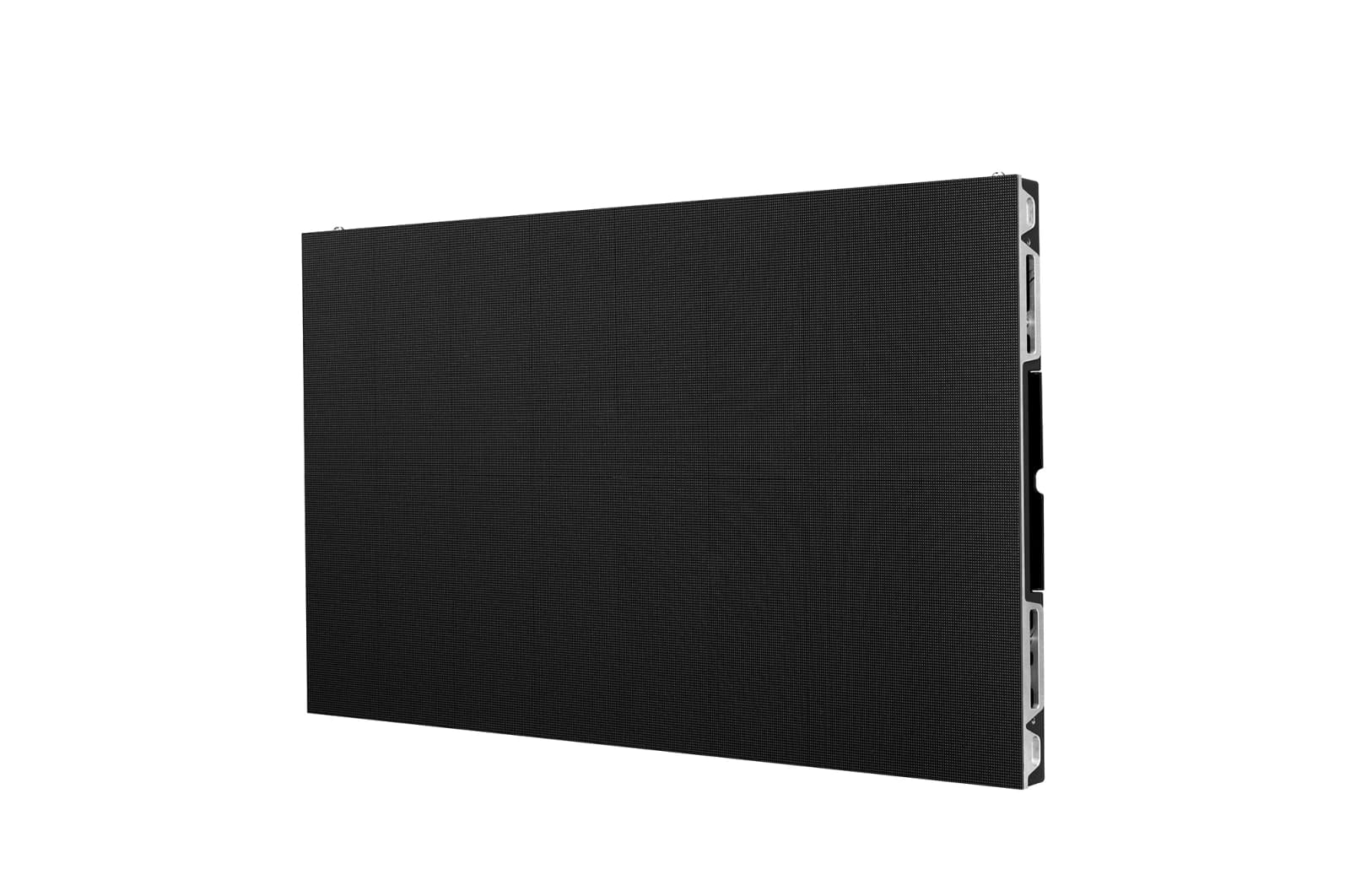 LG LSCB015 fine-pitch LED cabinet, angled rear-panel view