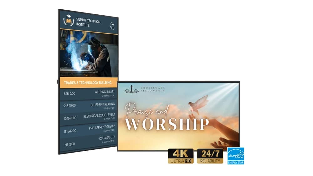 Planar Simplicity SLE75 display